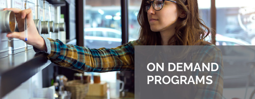 Programas bajo demanda en comercio al detalle para profesionalización en retail